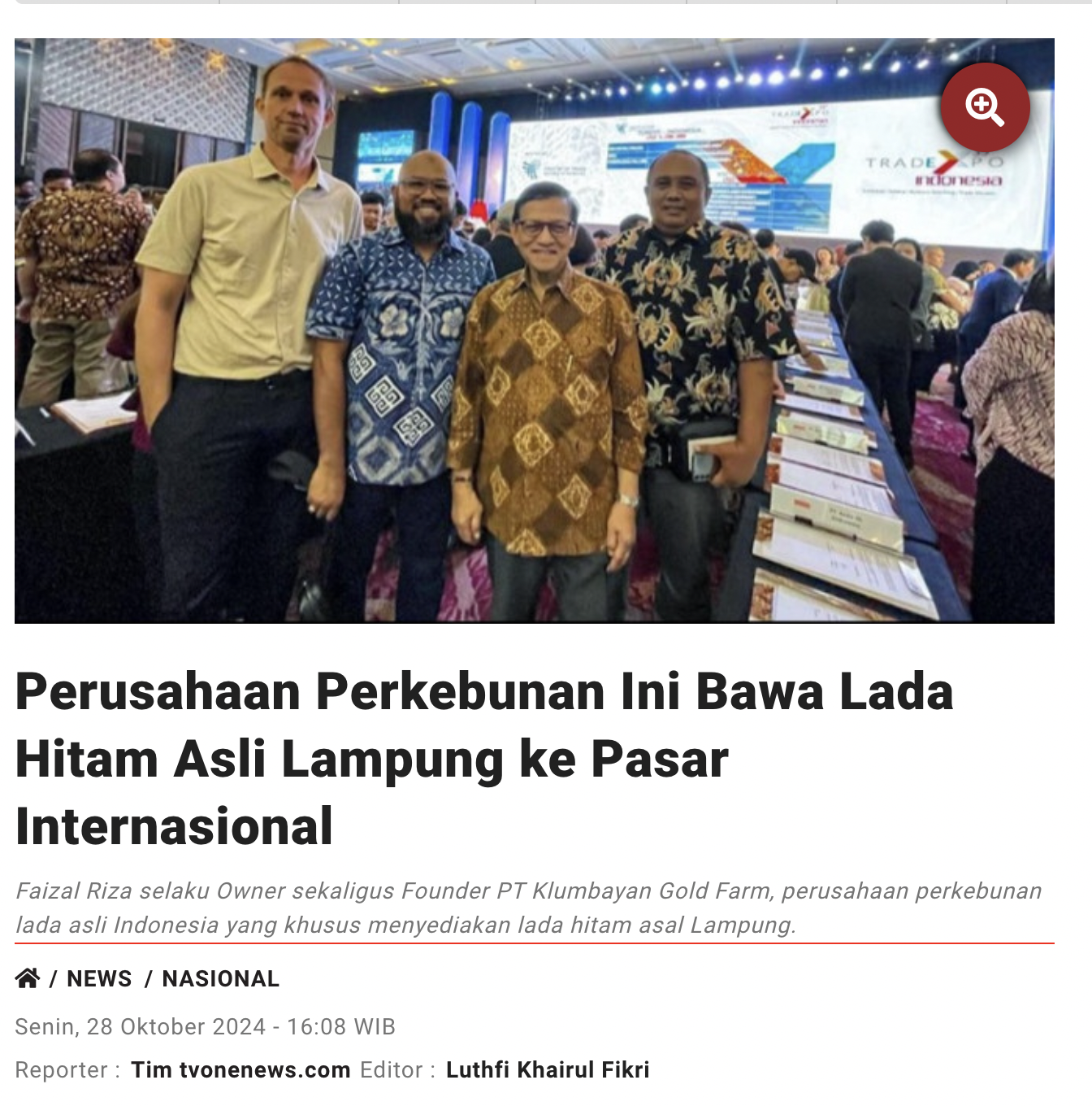 Liputan media klumbayan